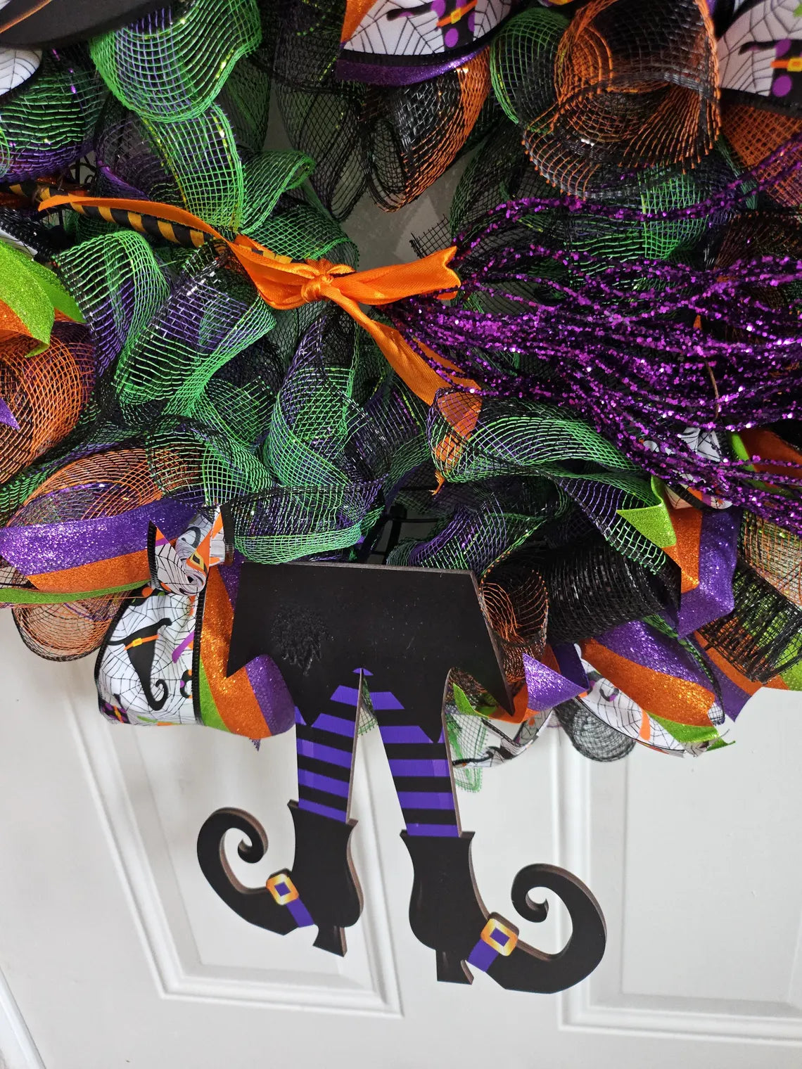 Witchy Halloween Wreath