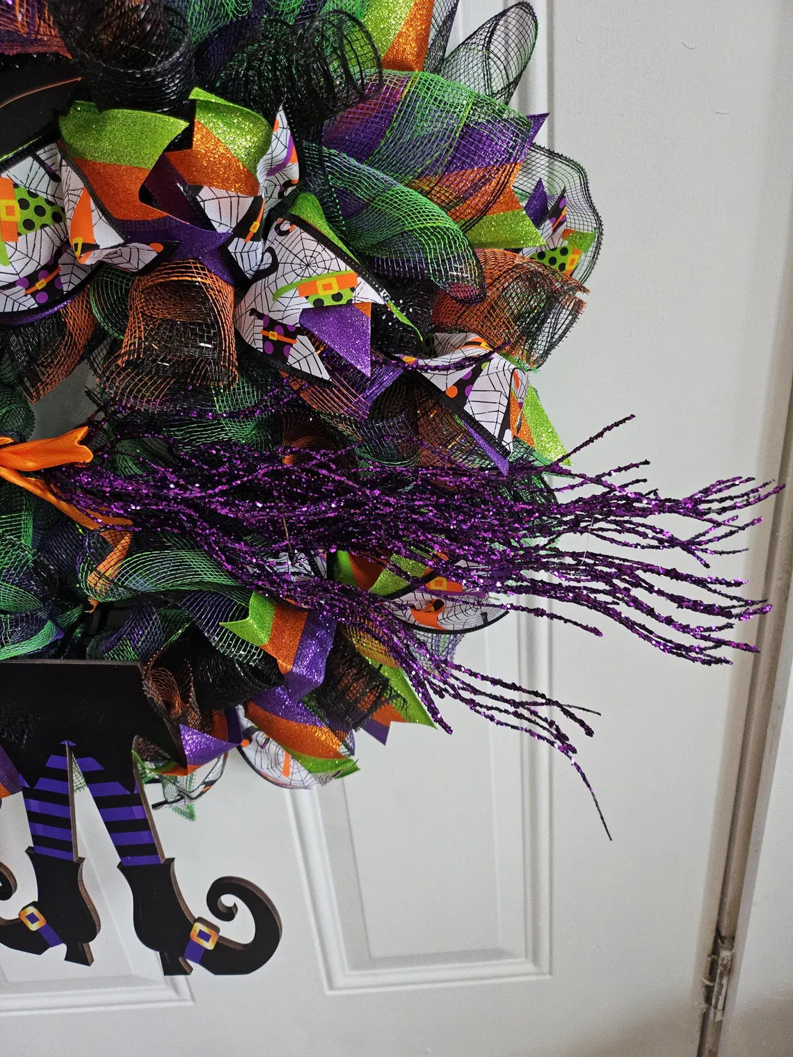 Witchy Halloween Wreath