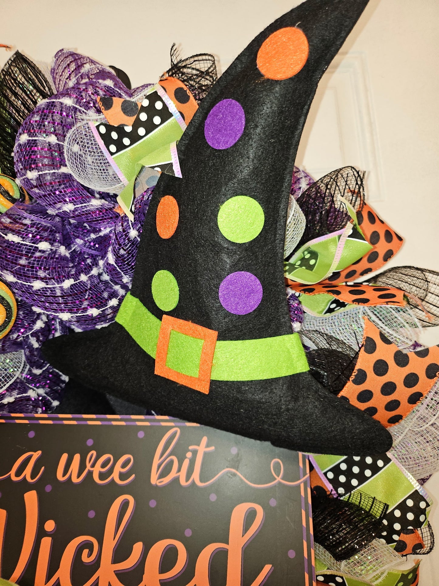 A Wee Bit Wicked Wreath