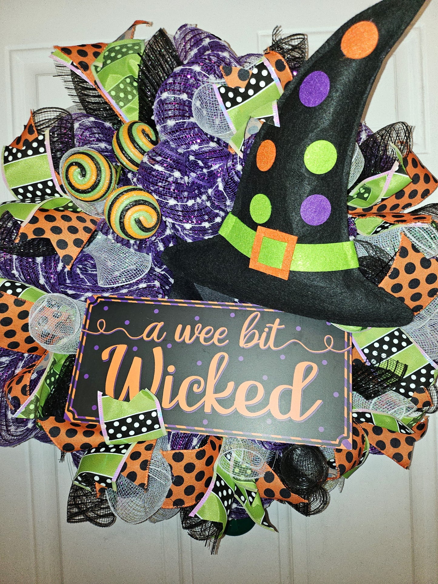 A Wee Bit Wicked Wreath