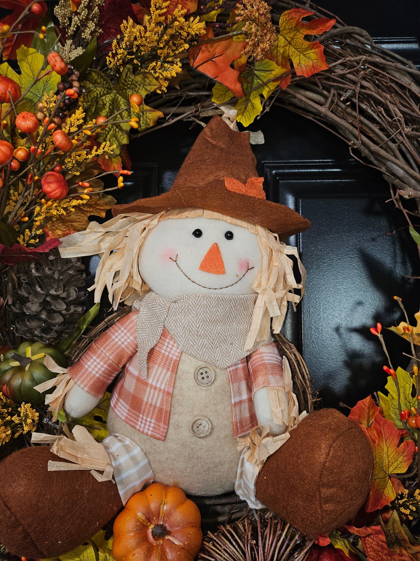 Autumn Grapevine Scarecrow