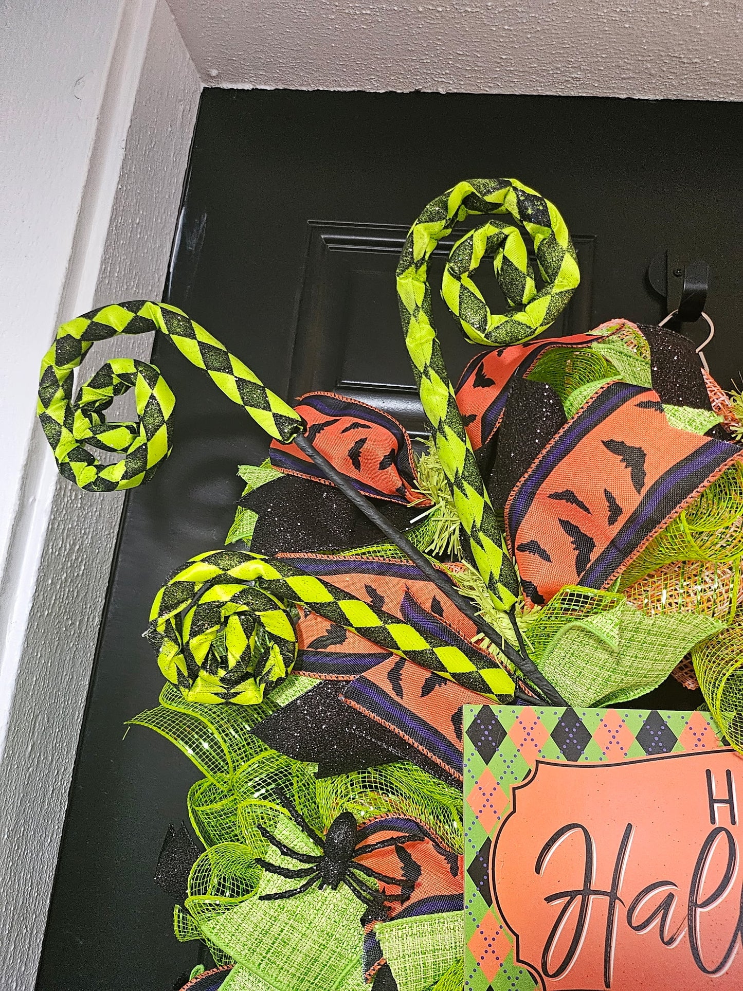 Batty Halloween Wreath