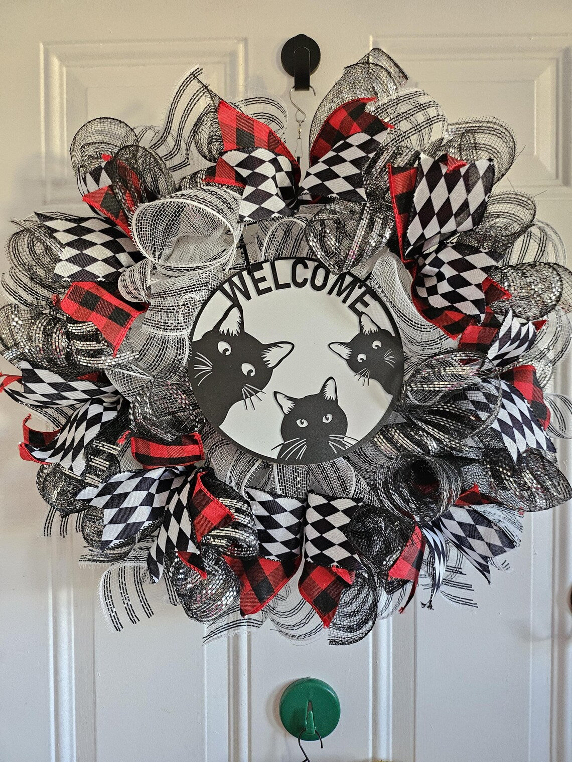 Cat Welcome Wreath