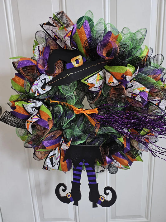 Witchy Halloween Wreath