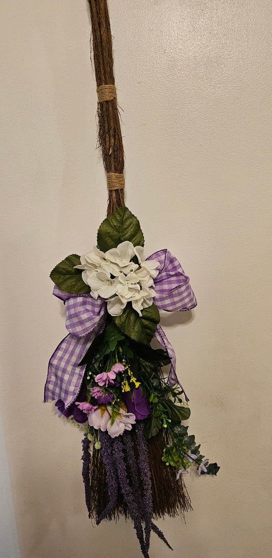 Lavender Broom