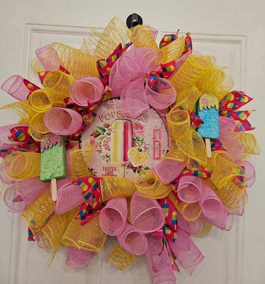 Popsicle Wreath