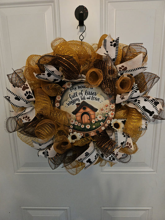 Dog Wreath