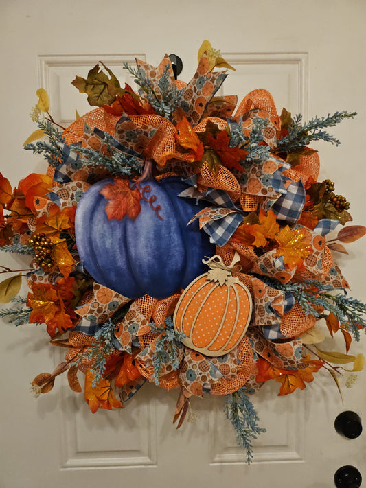 Pumpkin Patch Wreath