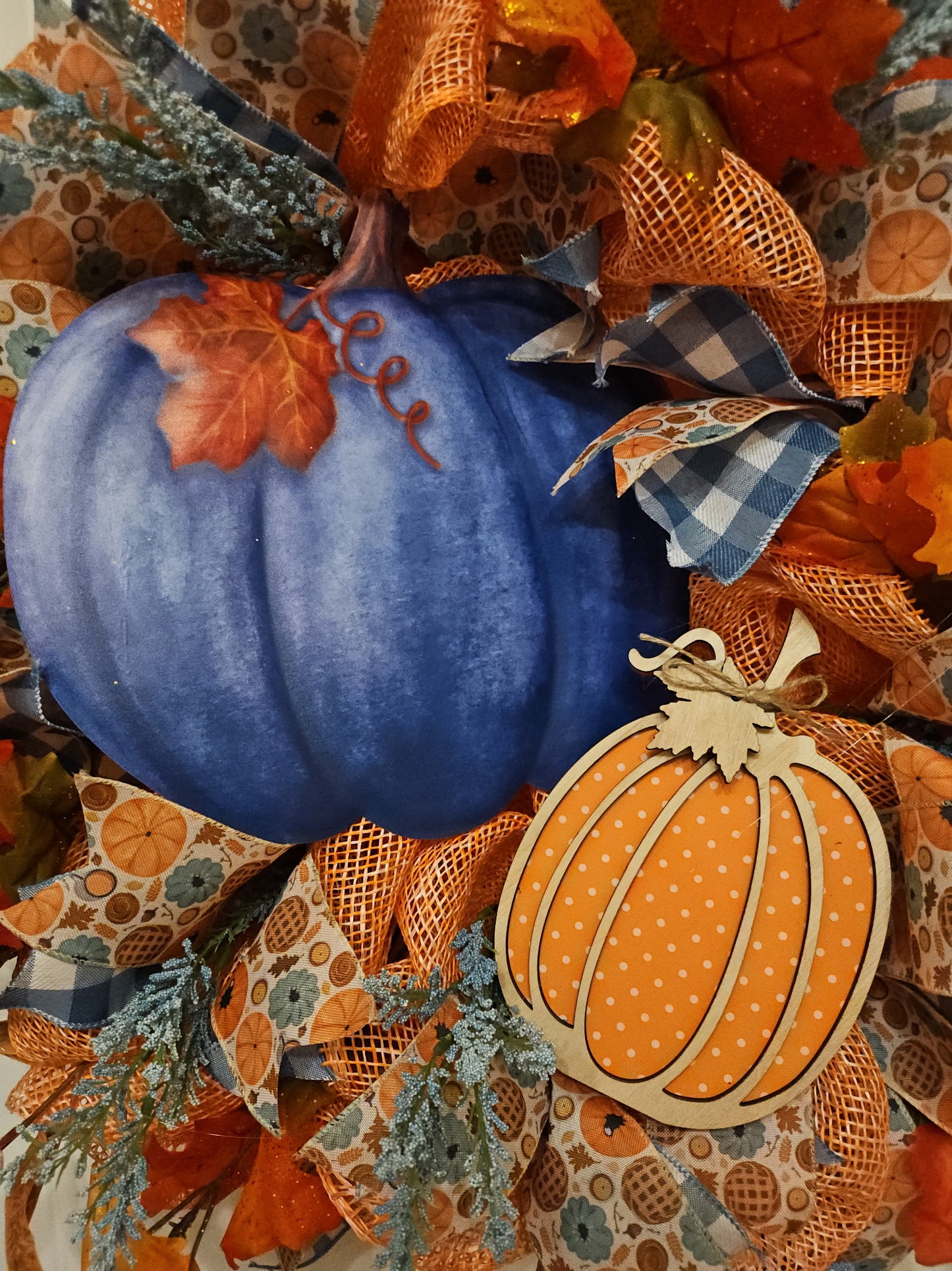 Pumpkin Patch Wreath