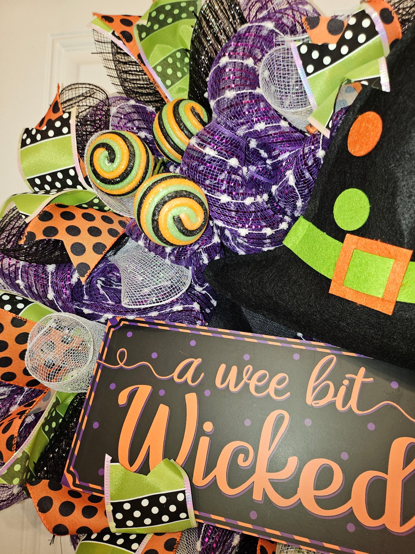 A Wee Bit Wicked Wreath