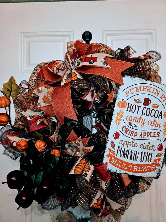 Fall Treats Wreath