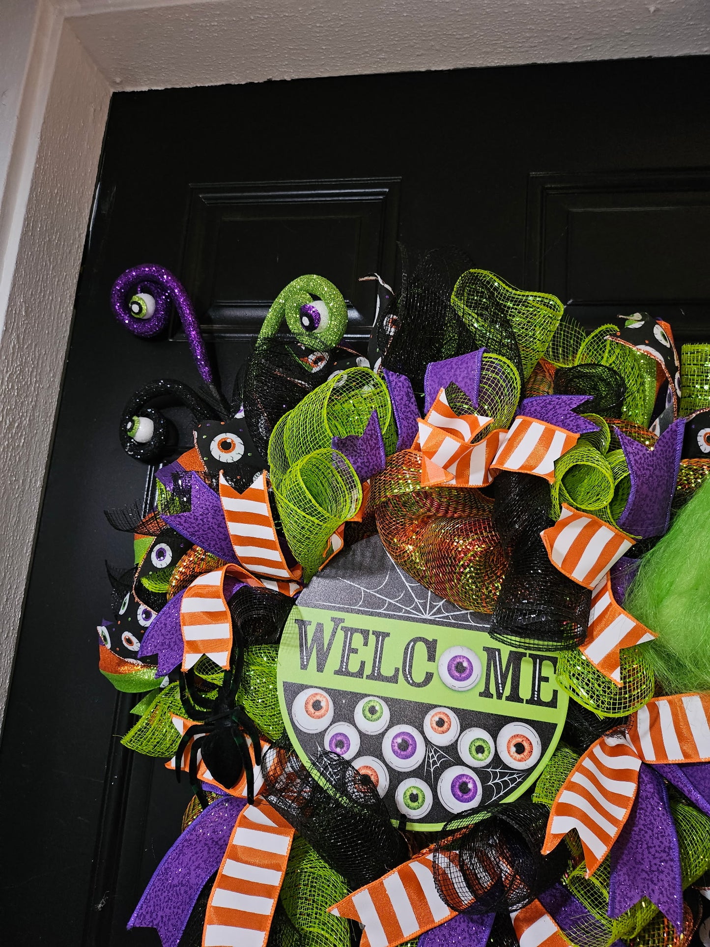 It's Watching You Monster Wreath