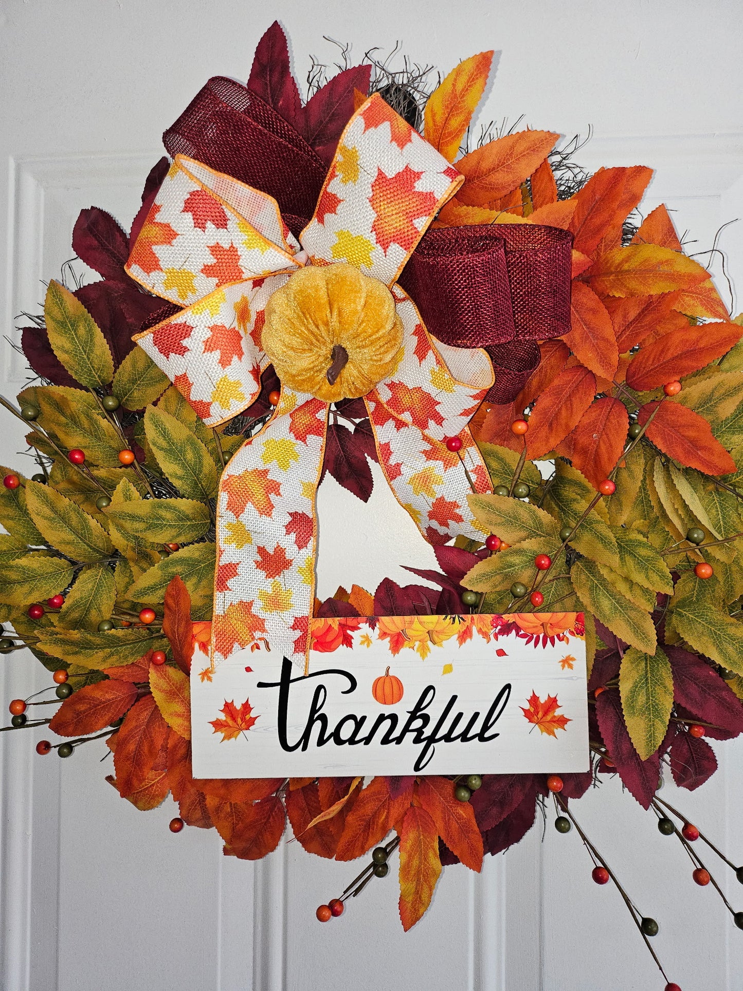 Thankful Fall Wreath