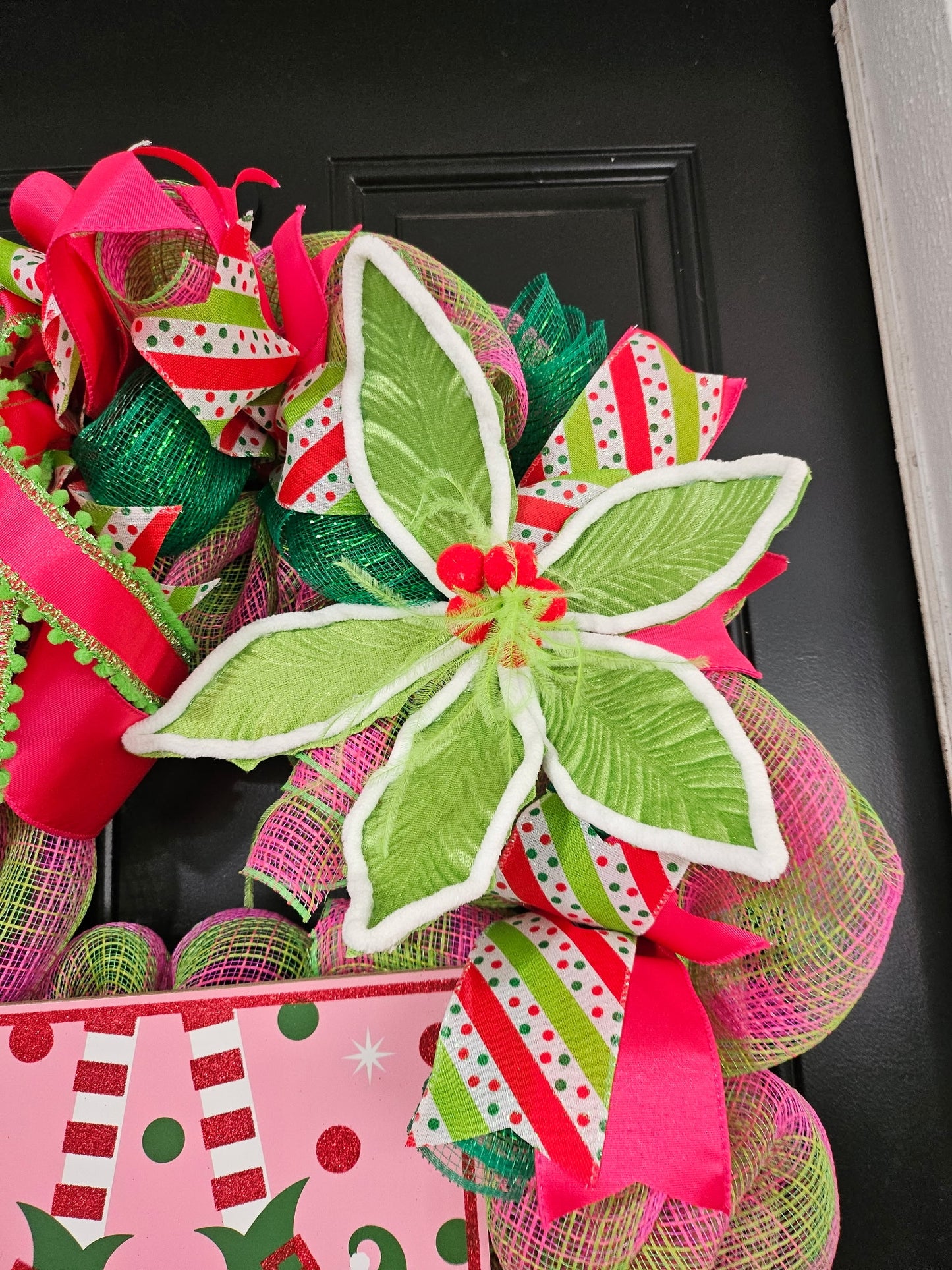 Pink Merry Wreath