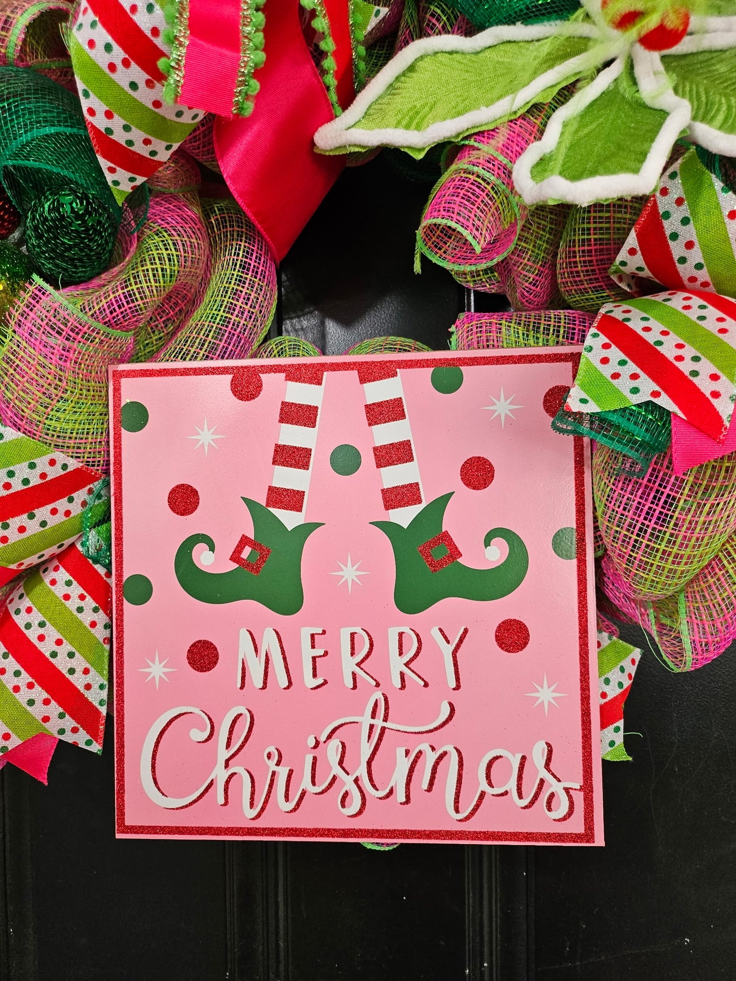 Pink Merry Wreath