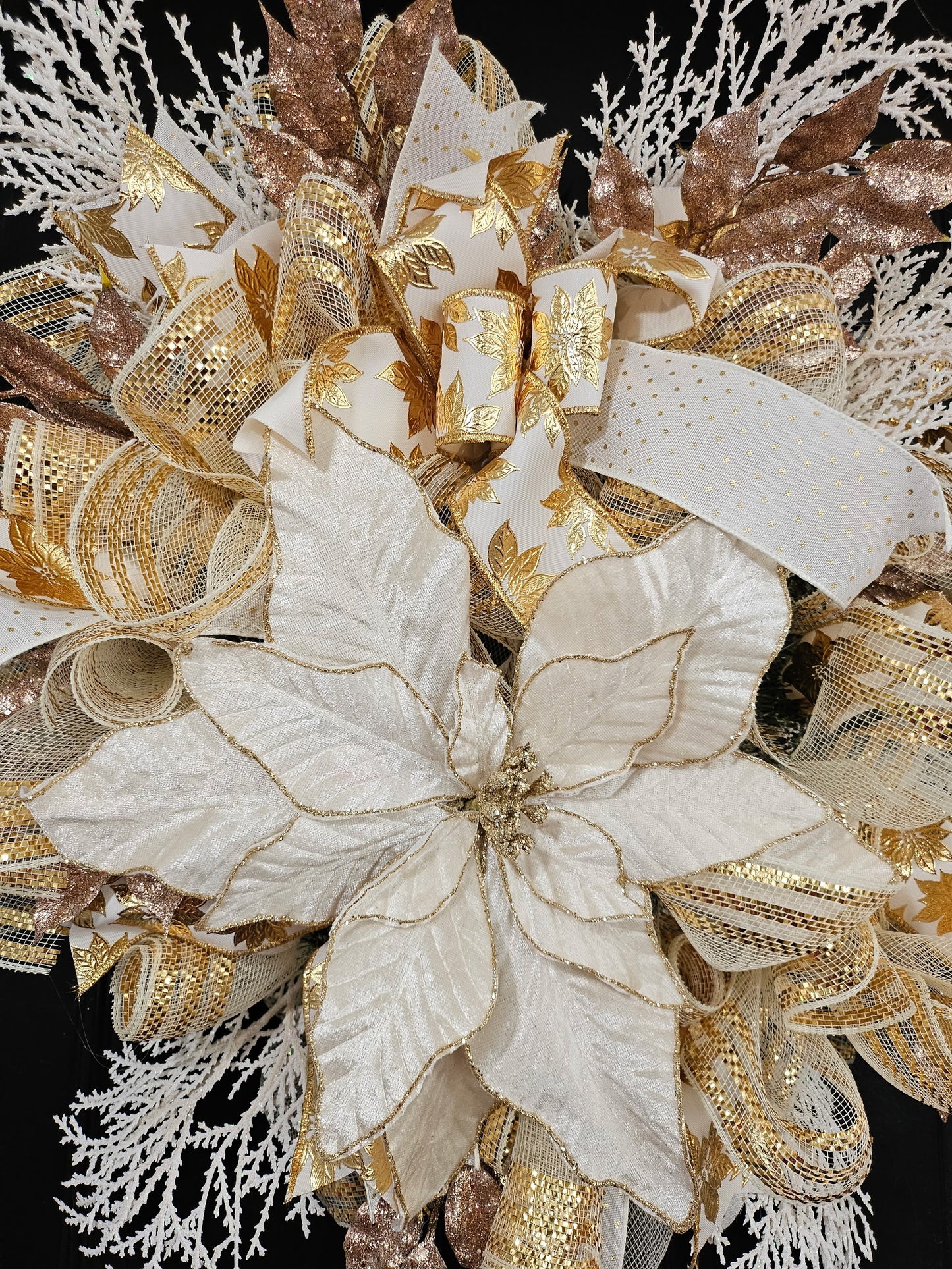 Golden Splendor Wreath