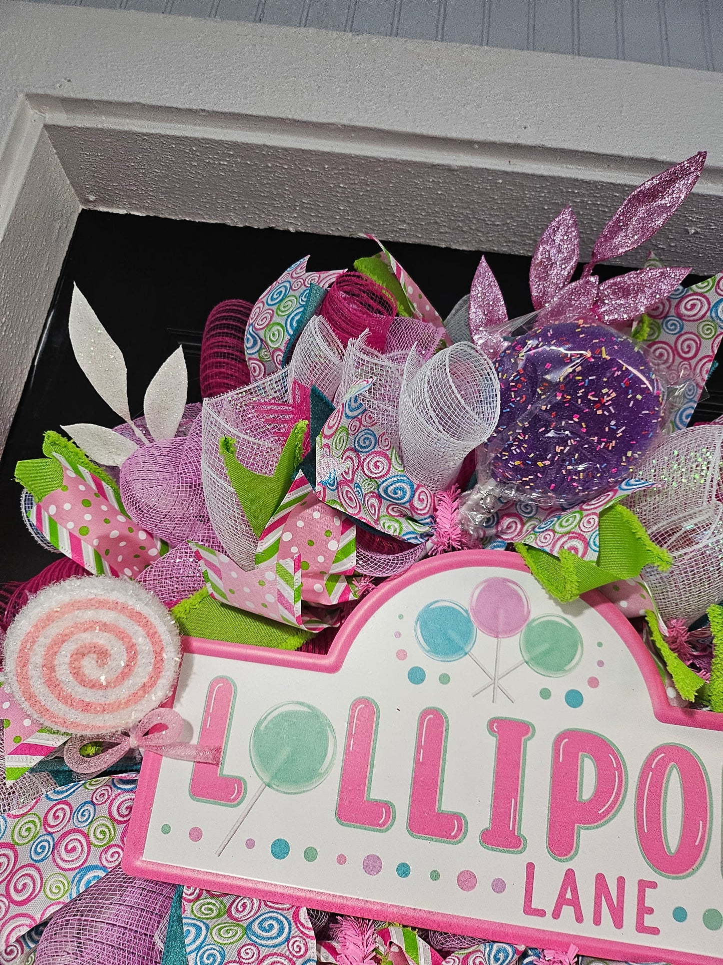 Lollipop Lane Wreath