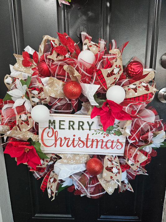 Merry Christmas Wreath