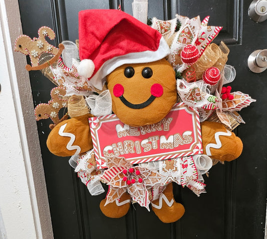 Gingerbread Figure Wreath