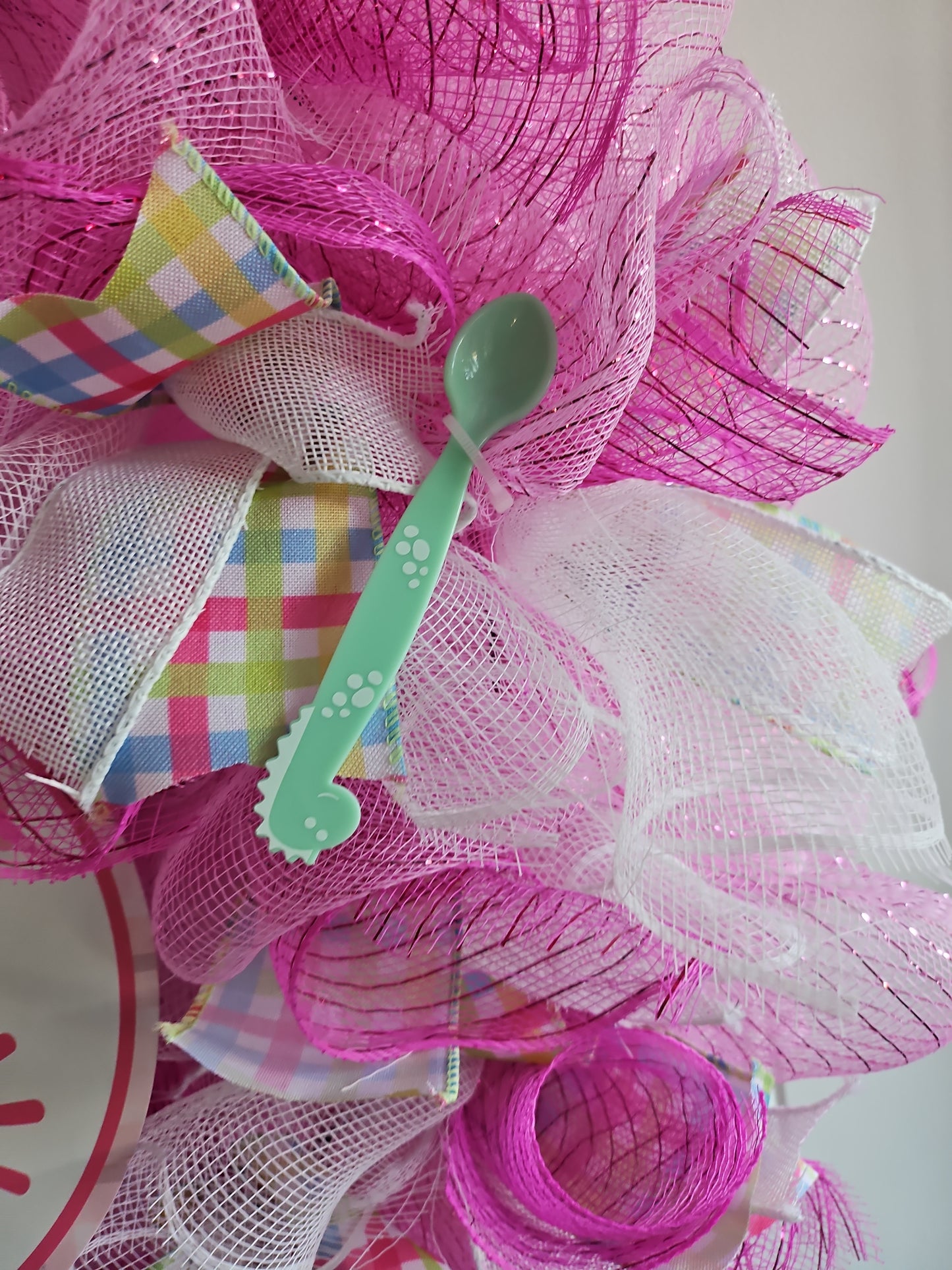 Baby 'It's a Girl' Wreath